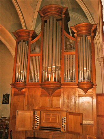 Vue d'ensemble de l'orgue